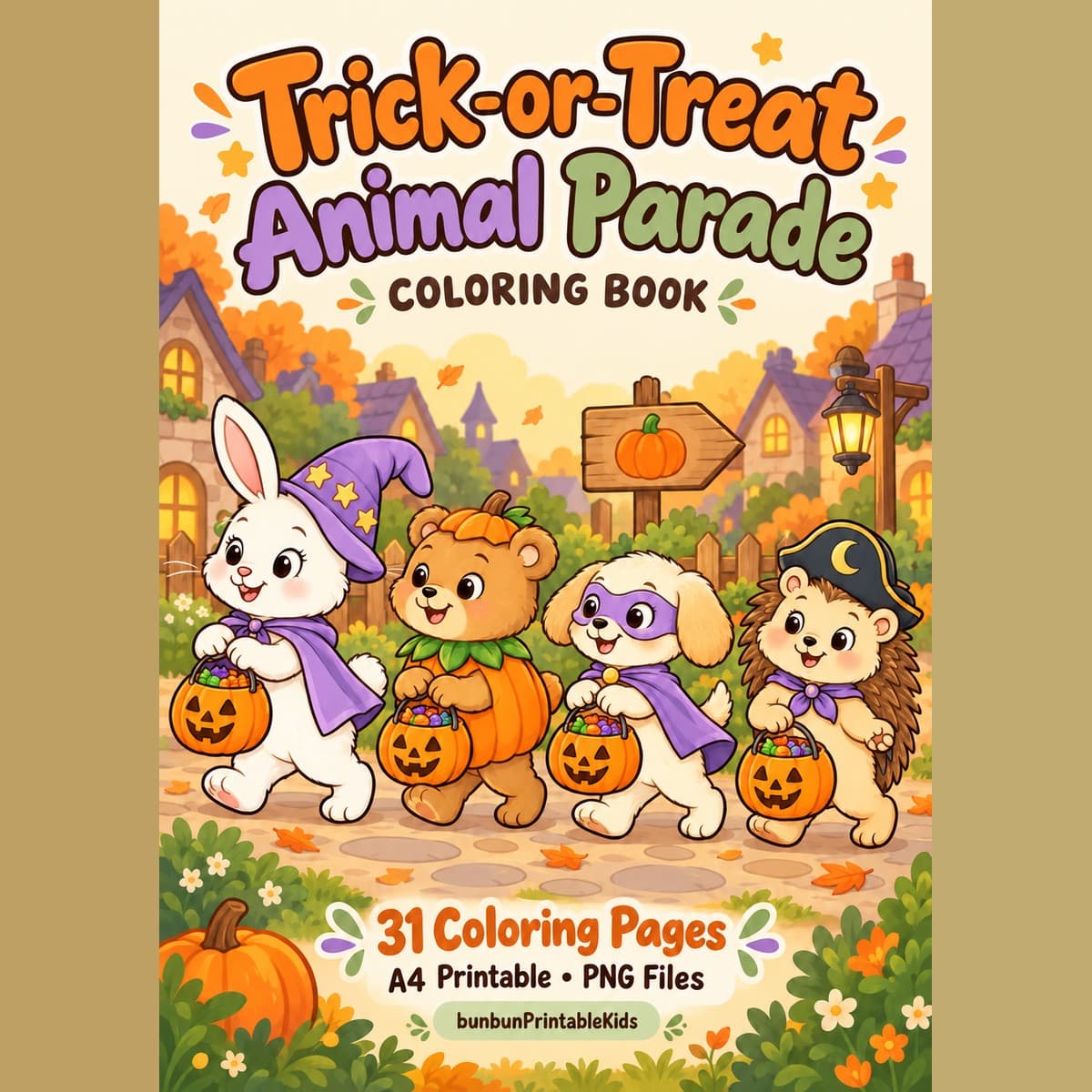 Trick-or-Treat Animal Parade - 35 หน้า 4