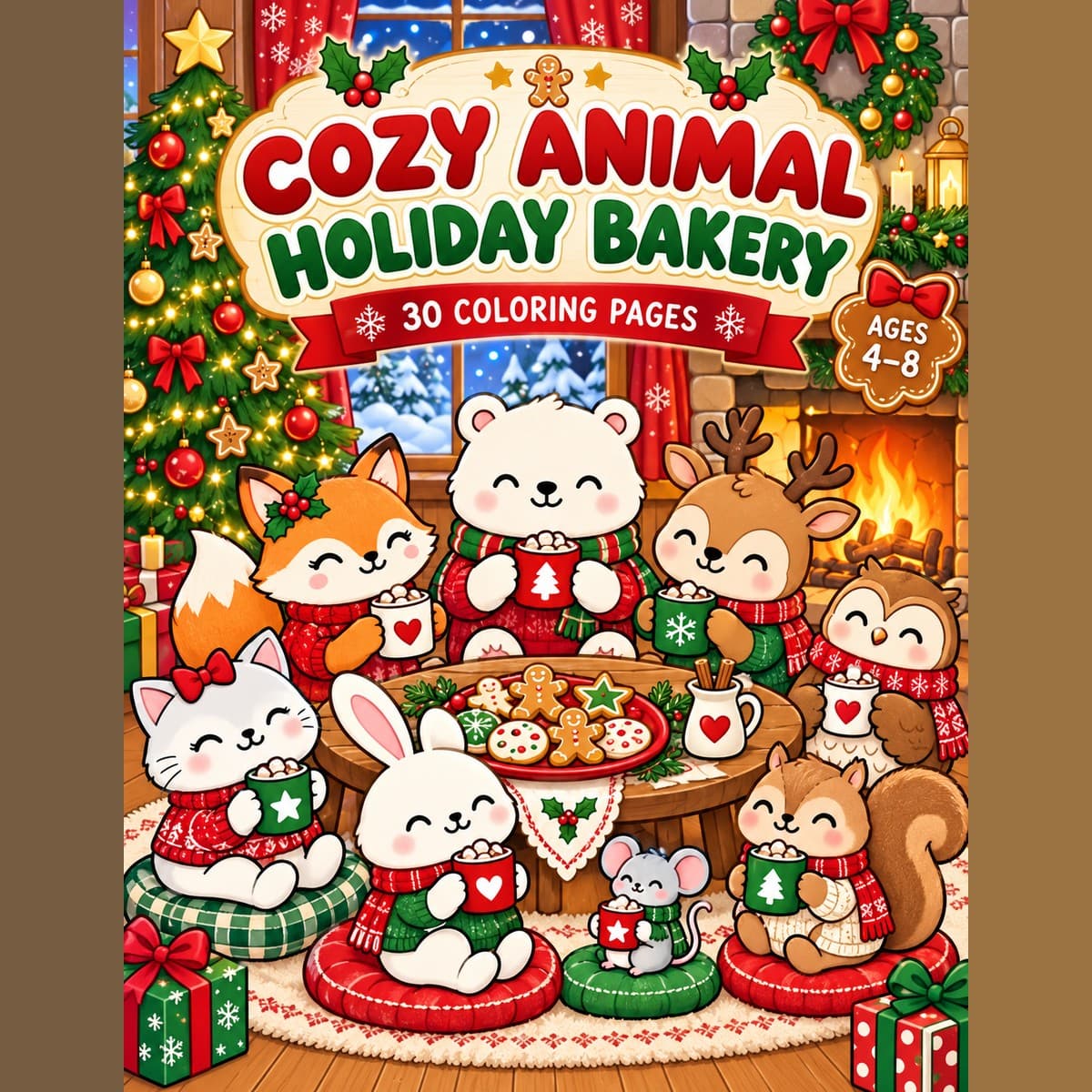 Cozy Animal Holiday Bakery - 30 หน้า