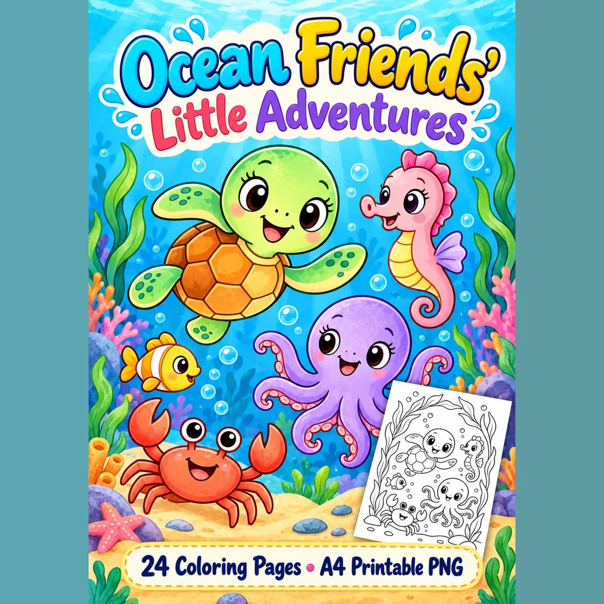 Ocean Friends' Little Adventures - 29 หน้า