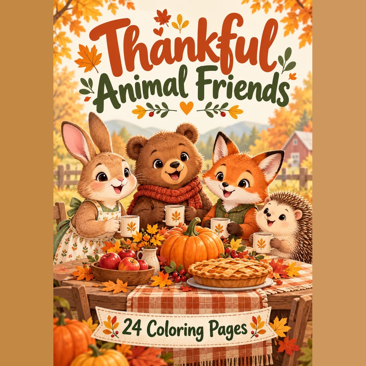 Thankful Animal Friends - 24 หน้า