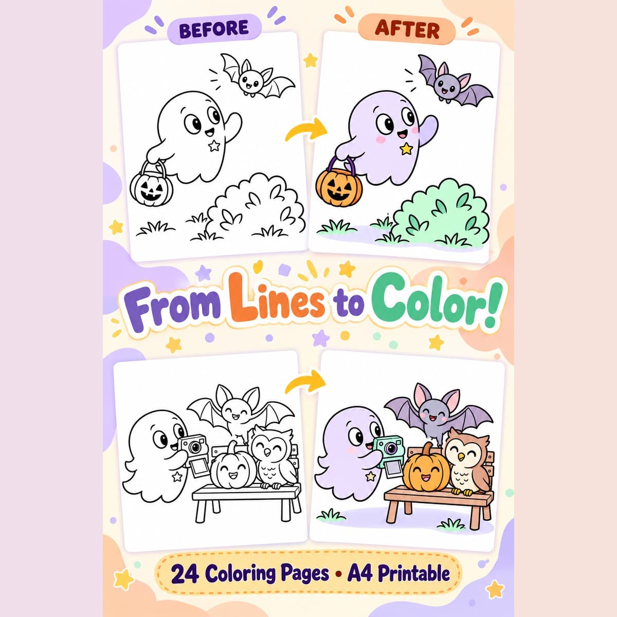 Little Ghost's Friendly Night - 31 หน้า 4