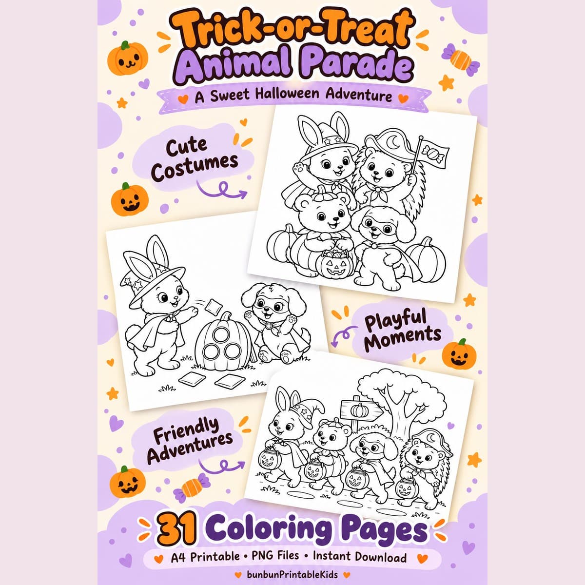 Trick-or-Treat Animal Parade - 35 หน้า 2