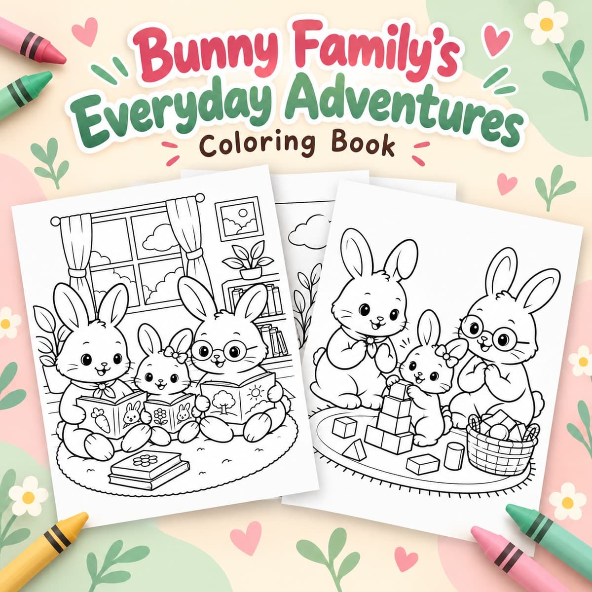 Bunny Family's Everyday Adventures - 28 หน้า 1