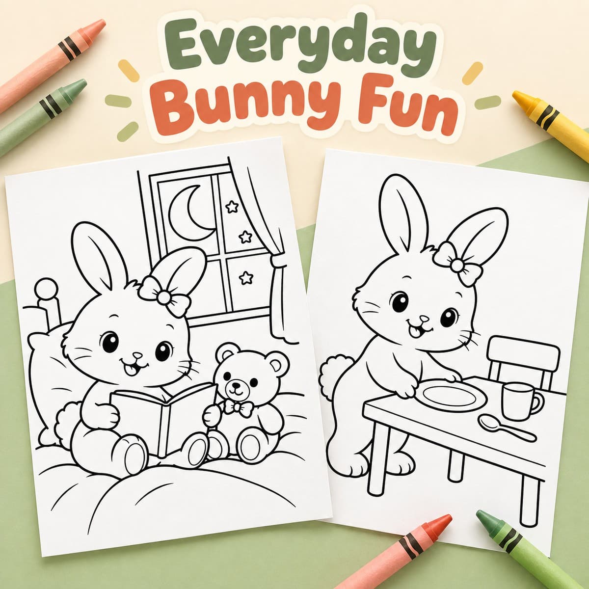 Bunny Family's Everyday Adventures - 28 หน้า 4