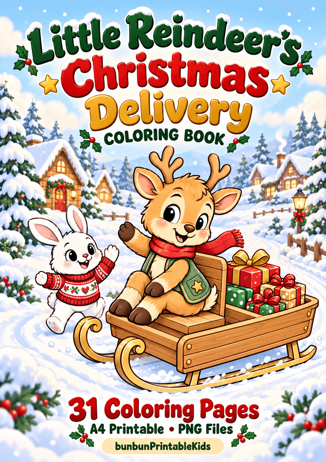 Little Reindeer's Christmas Delivery - 36 หน้า 1