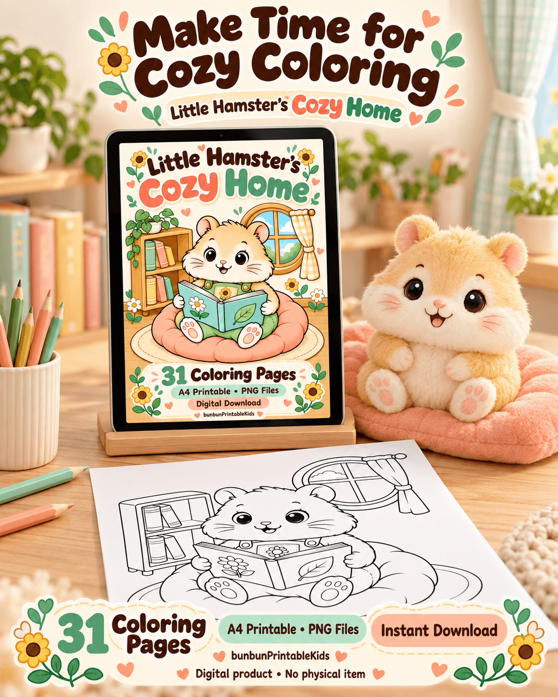 Little Hamster's Cozy Home - 30 หน้า 4
