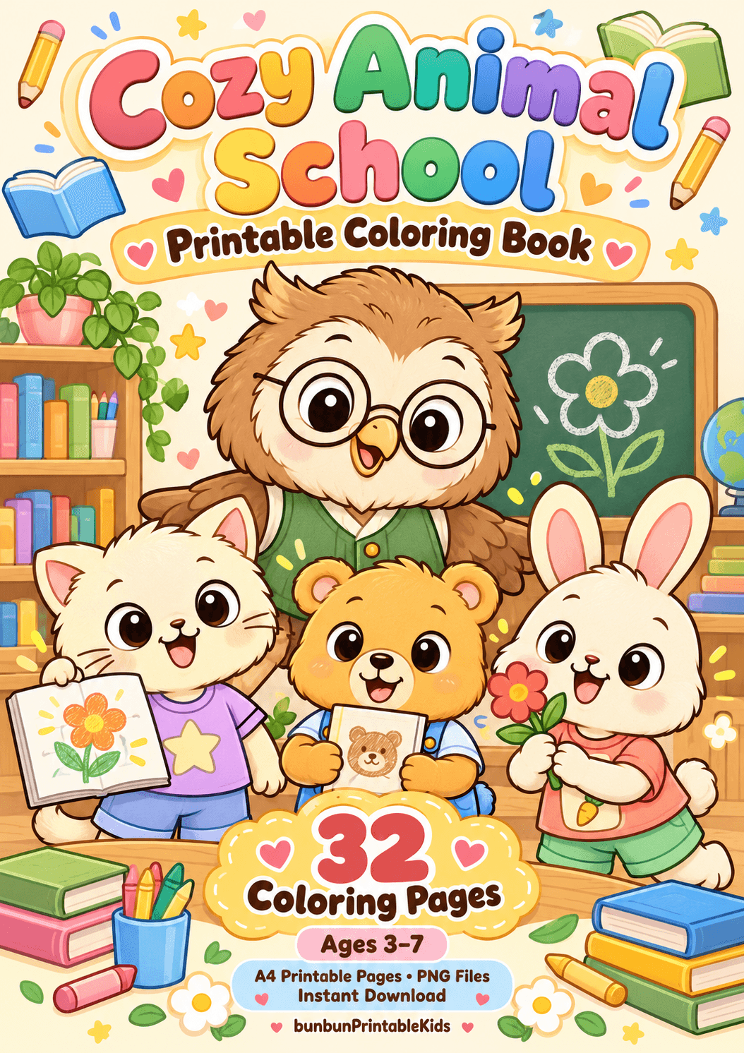 Cozy Animal School - 33 หน้า 5