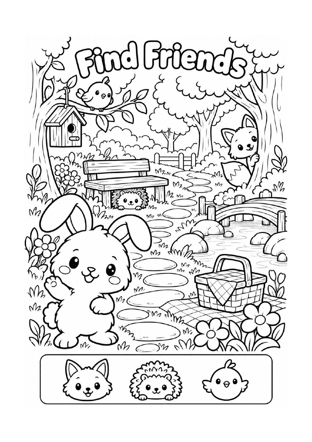 Bun’s Little Waiting Adventure | กิจกรรมระหว่างรอ 8 แบบ เด็ก 4–6 ปี (ไฟล์อังกฤษ) 4
