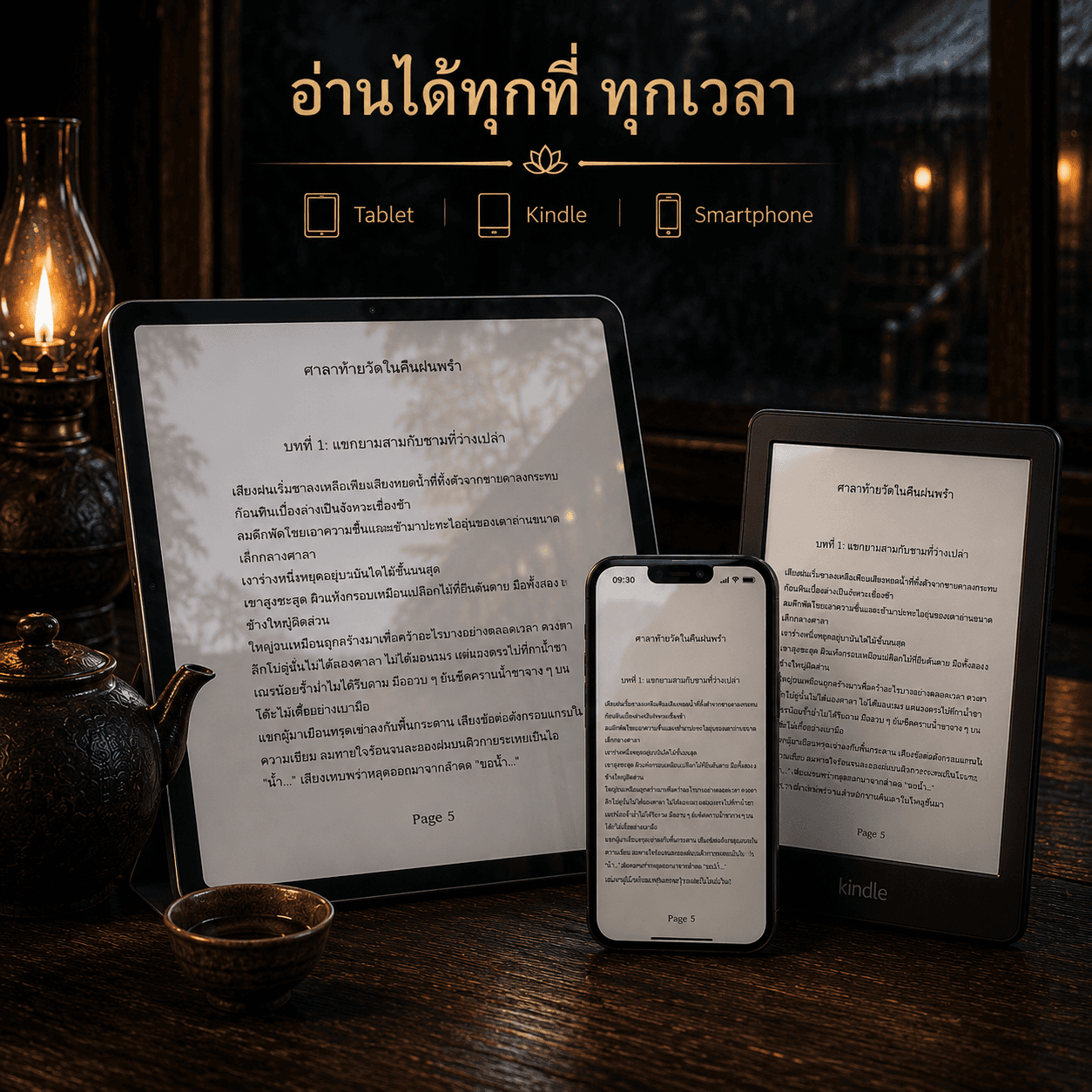 E-book ศาลาท้ายวัดในคืนฝนพรำ 4