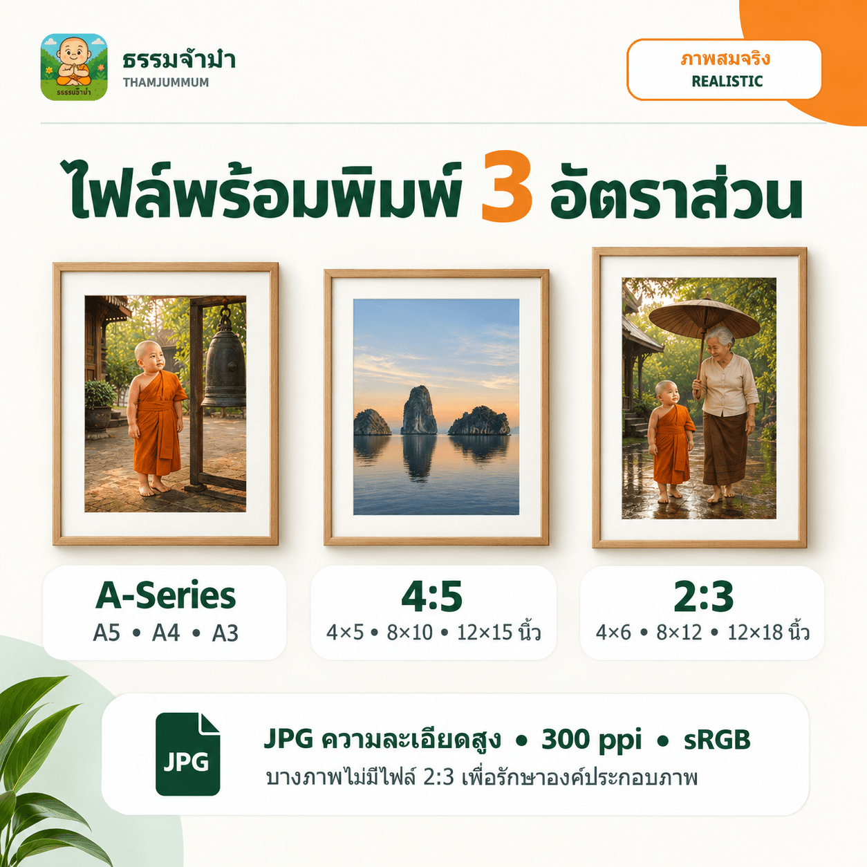 ธรรมจ้ำม่ำ — ชุดภาพตกแต่งบ้านสไตล์ Realistic จำนวน 150 ภาพ 4